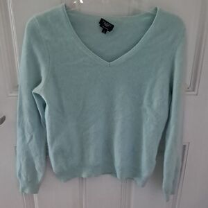 Target Soft Mint V-Neck Sweater